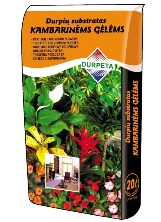 SUBSTRAT IZB.RASTLINY 20l -DURPETA