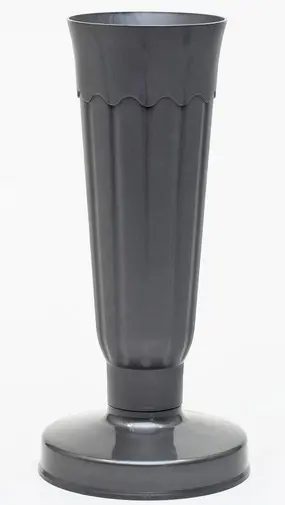 ,VAZA ZATAZOVA 32cm -GRAFIT