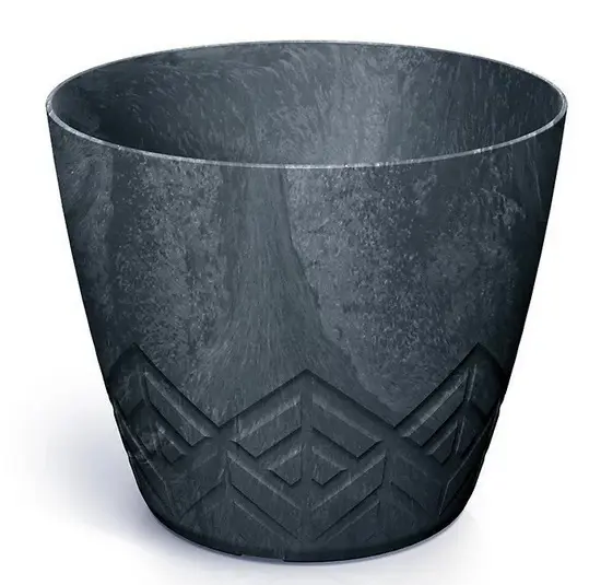 ,KVETINAC ARECO BETON EFFECT 29,5cm -ANTRACIT