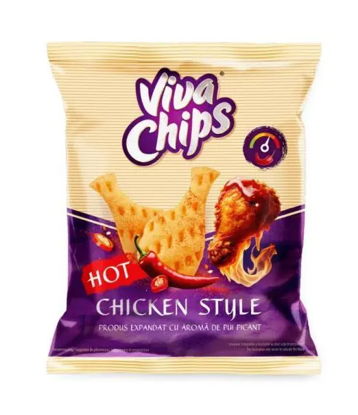 CHIPS VIVA 50g -HOT CHICKEN