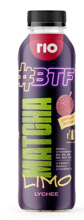 VODA RIO BTF 0,4l -MATCHA LICHEE Z