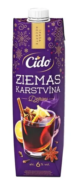 VINO PUNC CIDO 1l -CERVENY