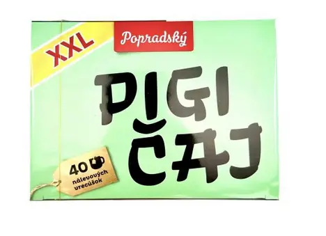 CAJ PIGI 60g 40x1,5g -CIERNY