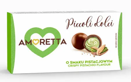 CK DEZERT AMORETTA 155g -CRISPY PISTACHIO