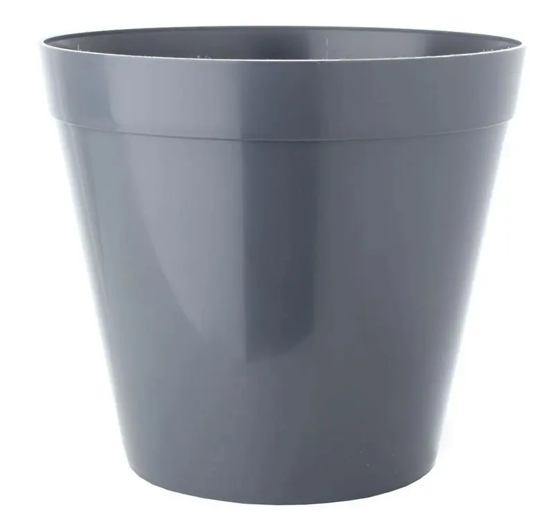 ,KVETINAC FULIA 10cm -ANTRACIT