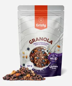 CK GRIZLY GRANOLA 450g -HORKA COKOLADA+ CUCOR