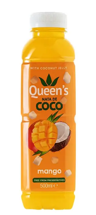 VODA QUEEN´S NATA DE COCO 0,5l -MANGO Z