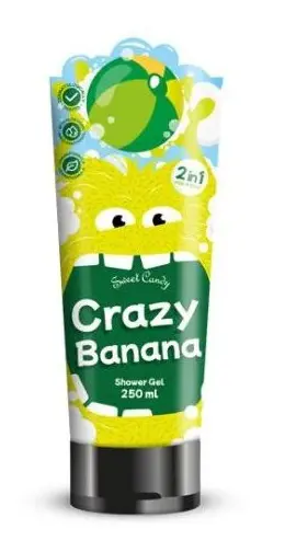 SG SWEET CANDY 250ml -2v1 CRAZY BANANA