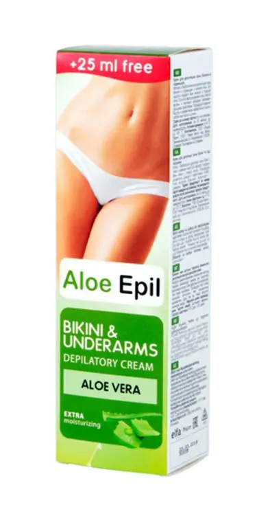 DEPIL.KREM ALOE EPIL 125ml -PODPAZUSIE/BIKINI