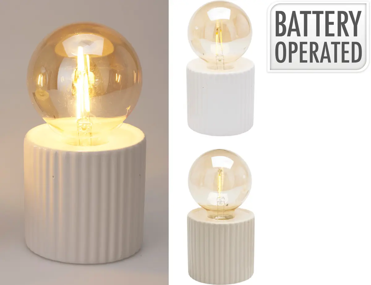 LAMPA STOLOVA KERAMIKA 17cm