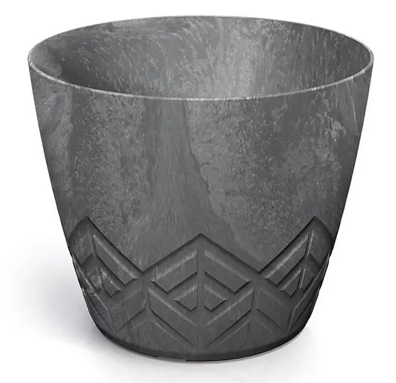 ,KVETINAC ARECO BETON EFFECT 15,8cm -MARENGO