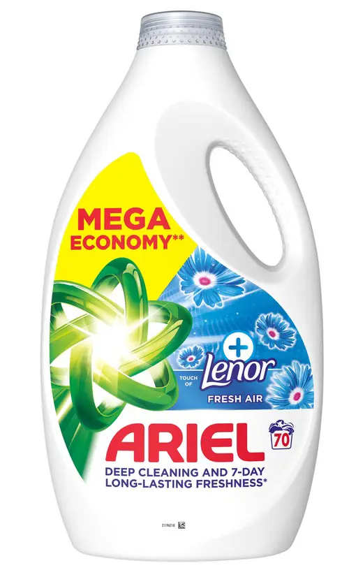 PR.ARIEL GEL  70PD/3,15l -TOUCH OF LENOR