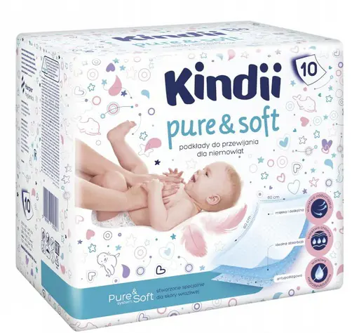 PODLOZKY PREBALOVACIE KINDII 10ks